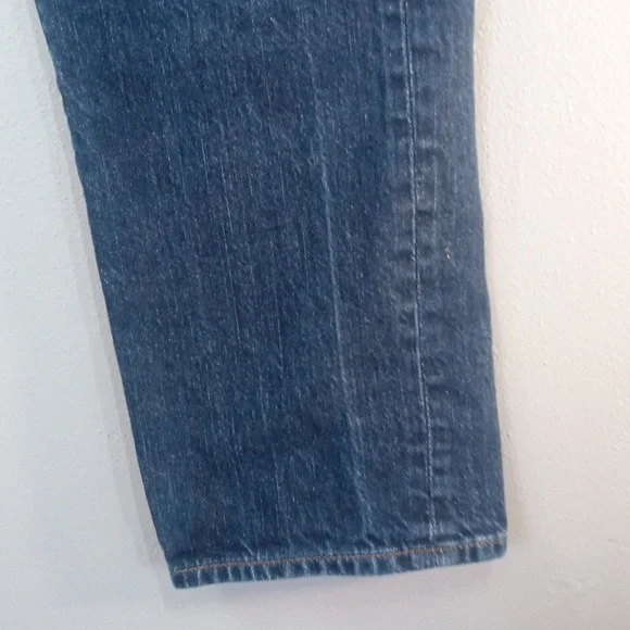 J. Crew Men's Flex Dark Wash Straight Leg Jeans Size 29/30 - Picture 5 of 9